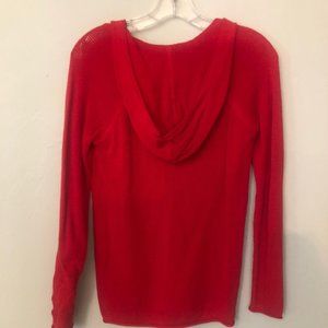 Tommy Bahama Red Sweater Hoody XS